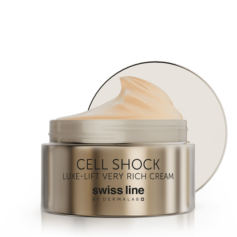 Kem nâng cơ toàn diện Swissline Cell Shock Luxe-Lift Very Rich Cream cho da khô, rất khô 50ml - MS 1192
