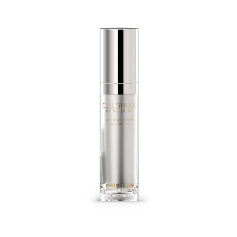 Swissline Cell Shock Age Intelligence Essential Serum tái sinh và cân bằng da.